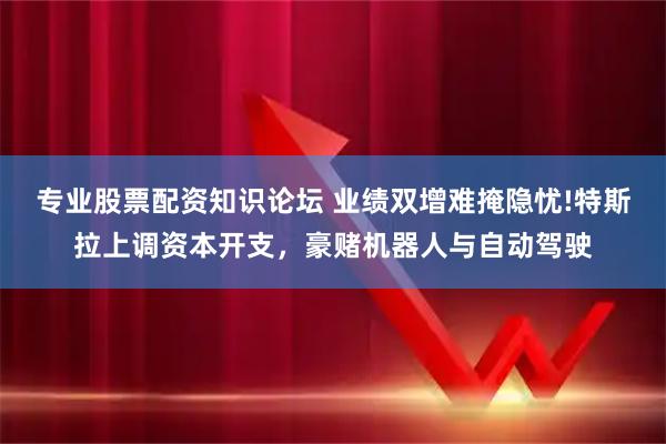 专业股票配资知识论坛 业绩双增难掩隐忧!特斯拉上调资本开支，豪赌机器人与自动驾驶